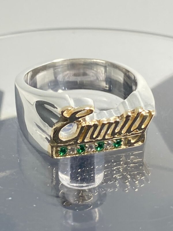 Anillos En Oro 14k Y Plata Personalizados - Image 12