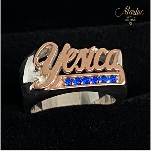 Anillos En Oro 18k Y Plata Personalizado