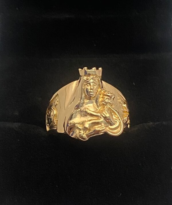 Anillo Virgen Del Carmen Oro18k - Image 2