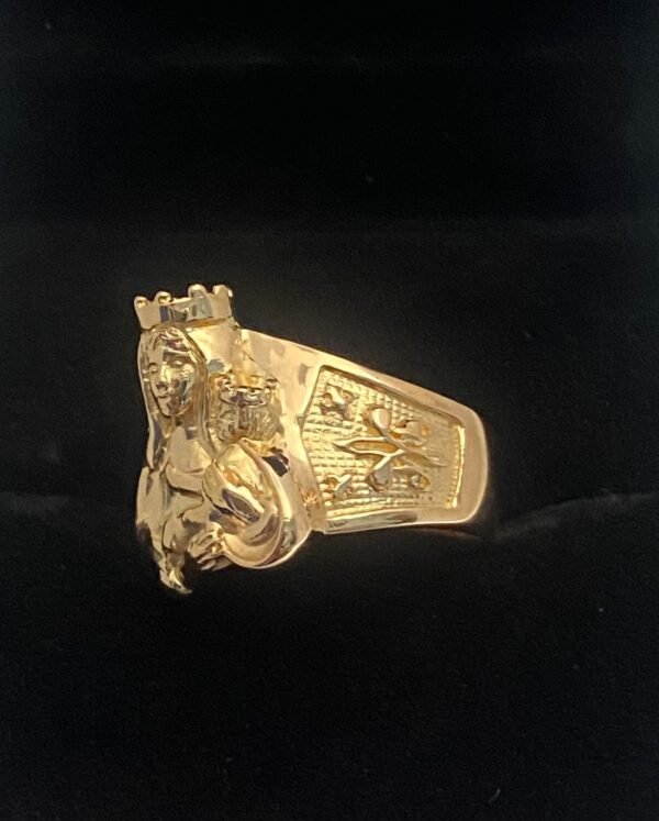 Anillo Virgen Del Carmen Oro18k - Image 3