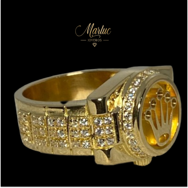 Anillo Rx Oro 18k